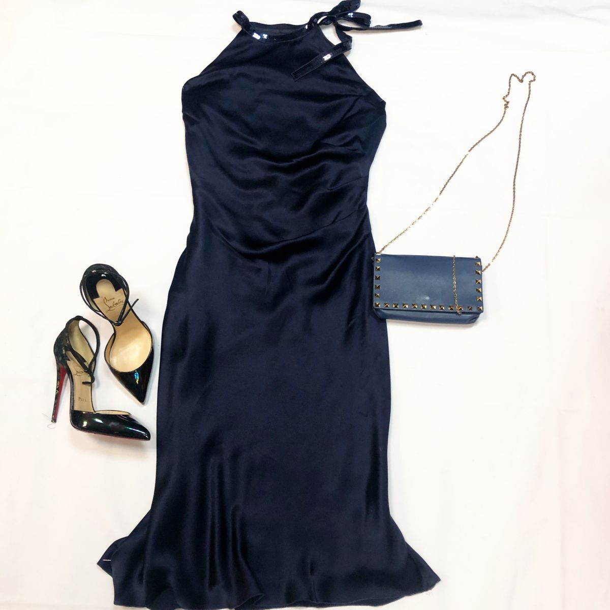 Платье /шёлк/ PHILOSOPHY размер 38 цена 7 693 руб Сумочка VALENTINO