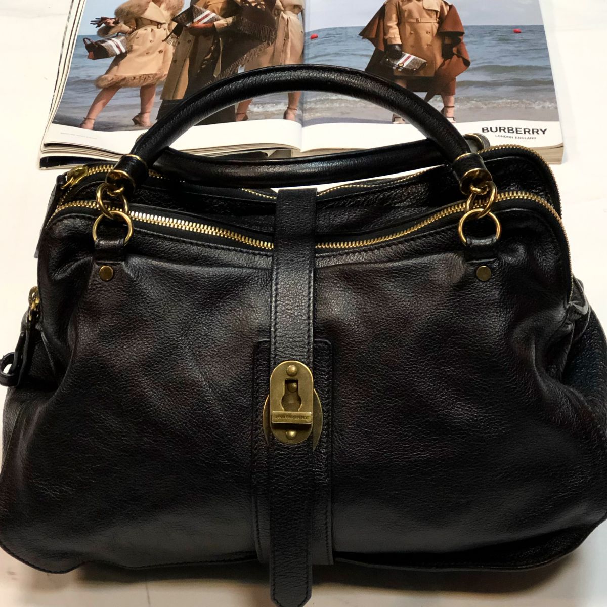 Сумка BURBERRY размер большой цена 13 847 руб 