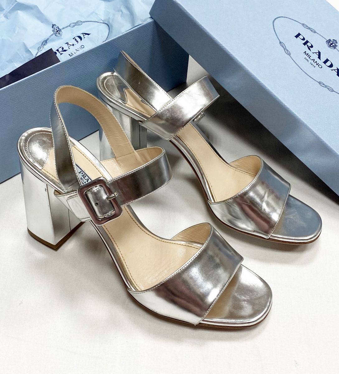 Босоножки Prada размер 41 цена 15 655 руб