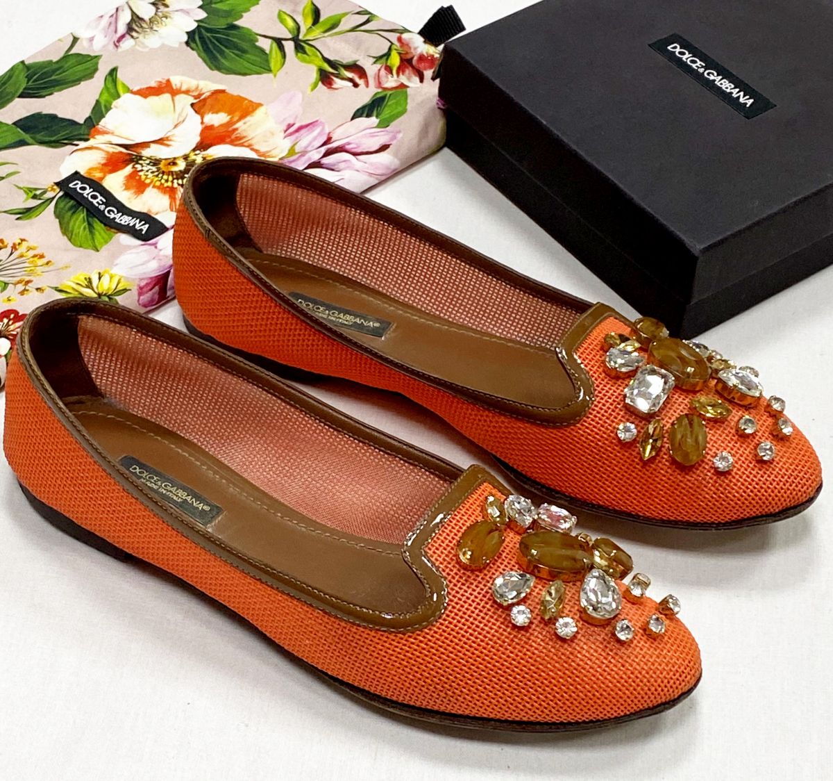 Балетки / камни/ Dolce Gabbana размер 39 цена 4 697 руб
