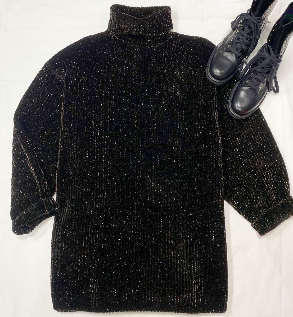 Свитер / удлиненный / люрекс / Balenciaga размер S цена 31 310 руб