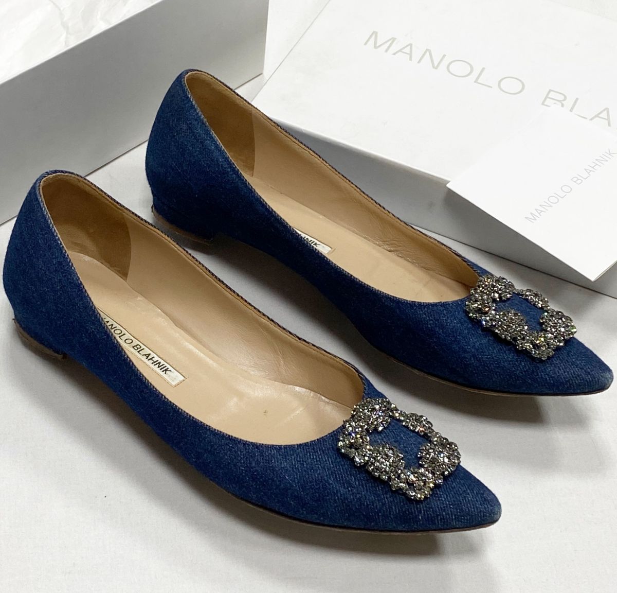 Балетки Manolo Blahnik размер 40.5 цена 23 483 руб