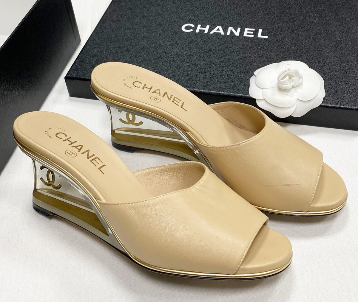 Сабо Chanel размер 38.5 цена 46 965 руб