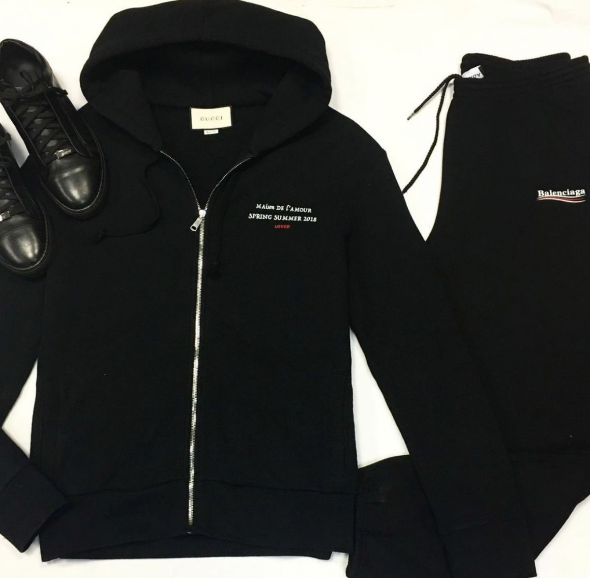 Balenciaga sales sweatsuit 2018