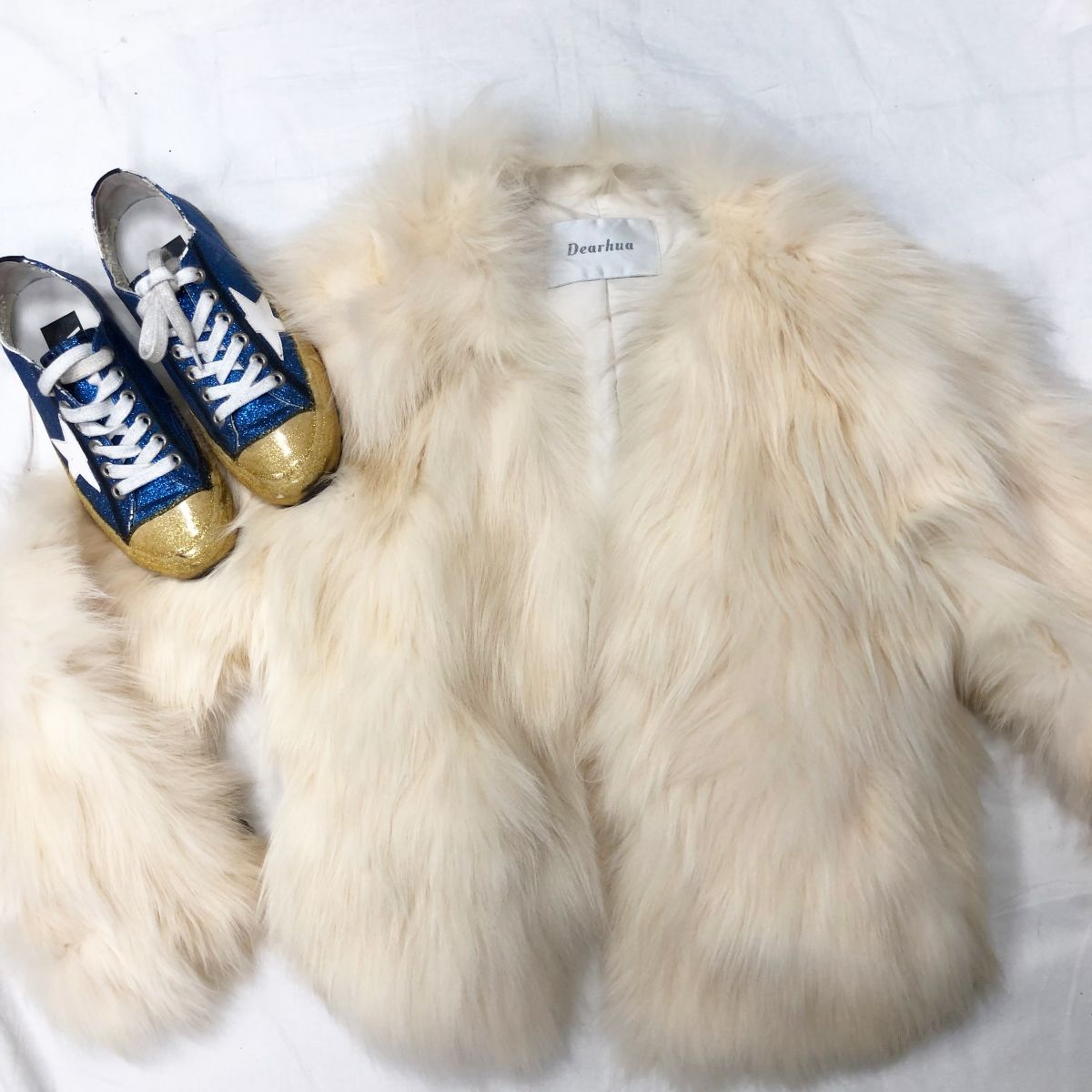 Шубка Dearhua размер S цена 36 007 руб