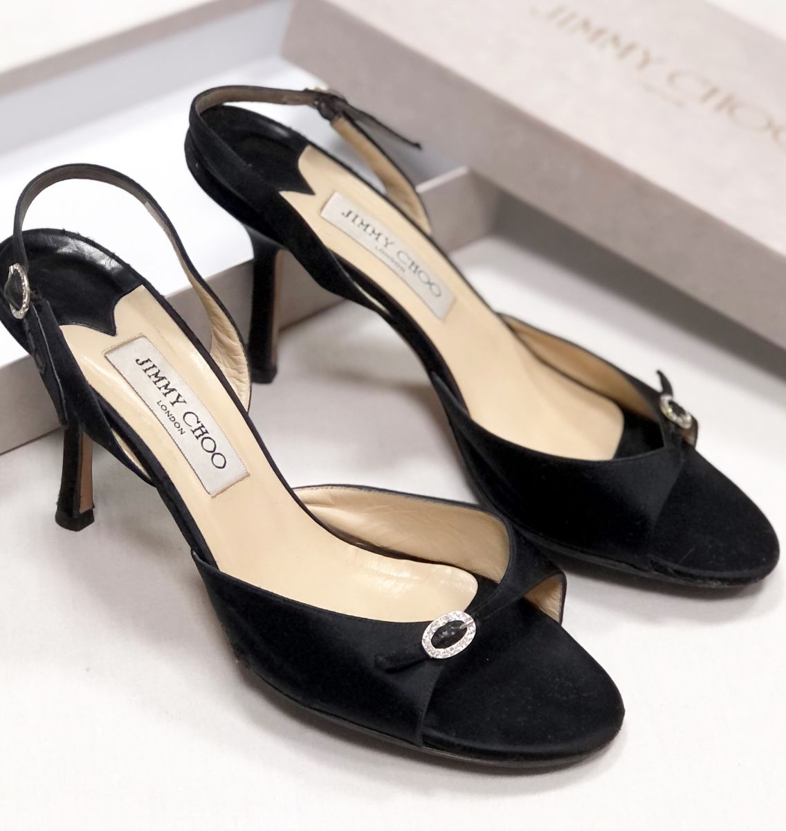 Босоножки Jimmy Choo размер 39.5 цена 12 524 руб