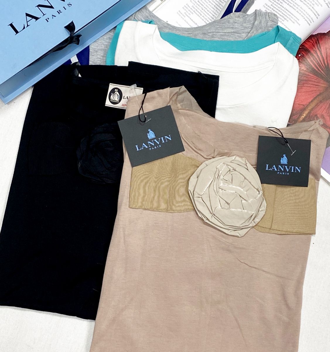 Футболки Lanvin / Juicy Couture/ Moschino размер 46/L/ XL цена от 4 697 руб до 6 262 руб/ с биркой/