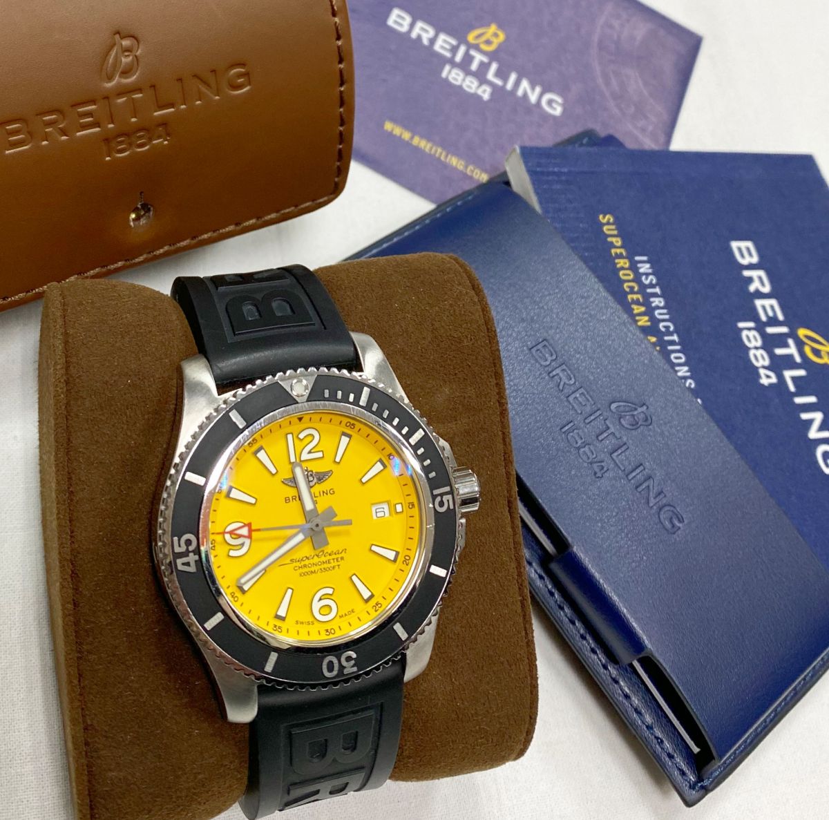 
#mechtamen Часы Breitling цена 187 860 руб / упаковка / документы / с ценником / 