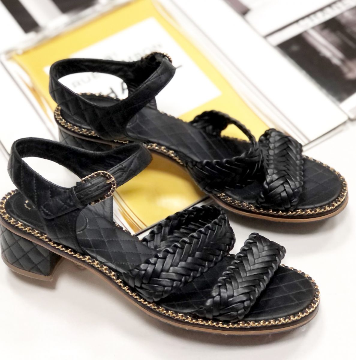 Босоножки Chanel размер 40 цена 62 620 руб 