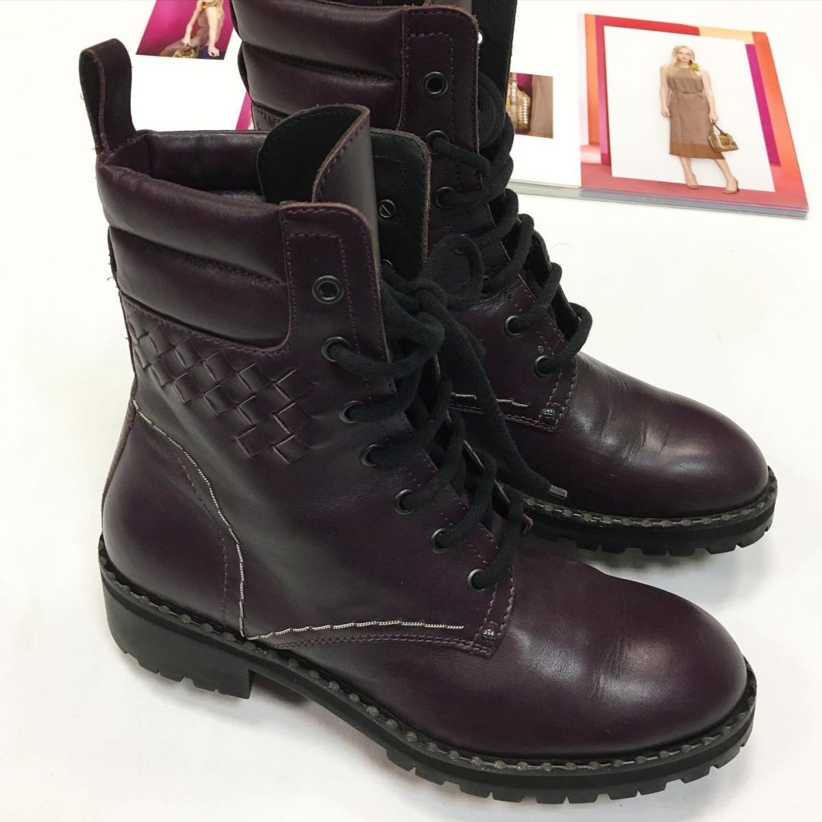 Ботинки BOTTEGA VENETA РАЗМЕР 39 цена 26 155 руб