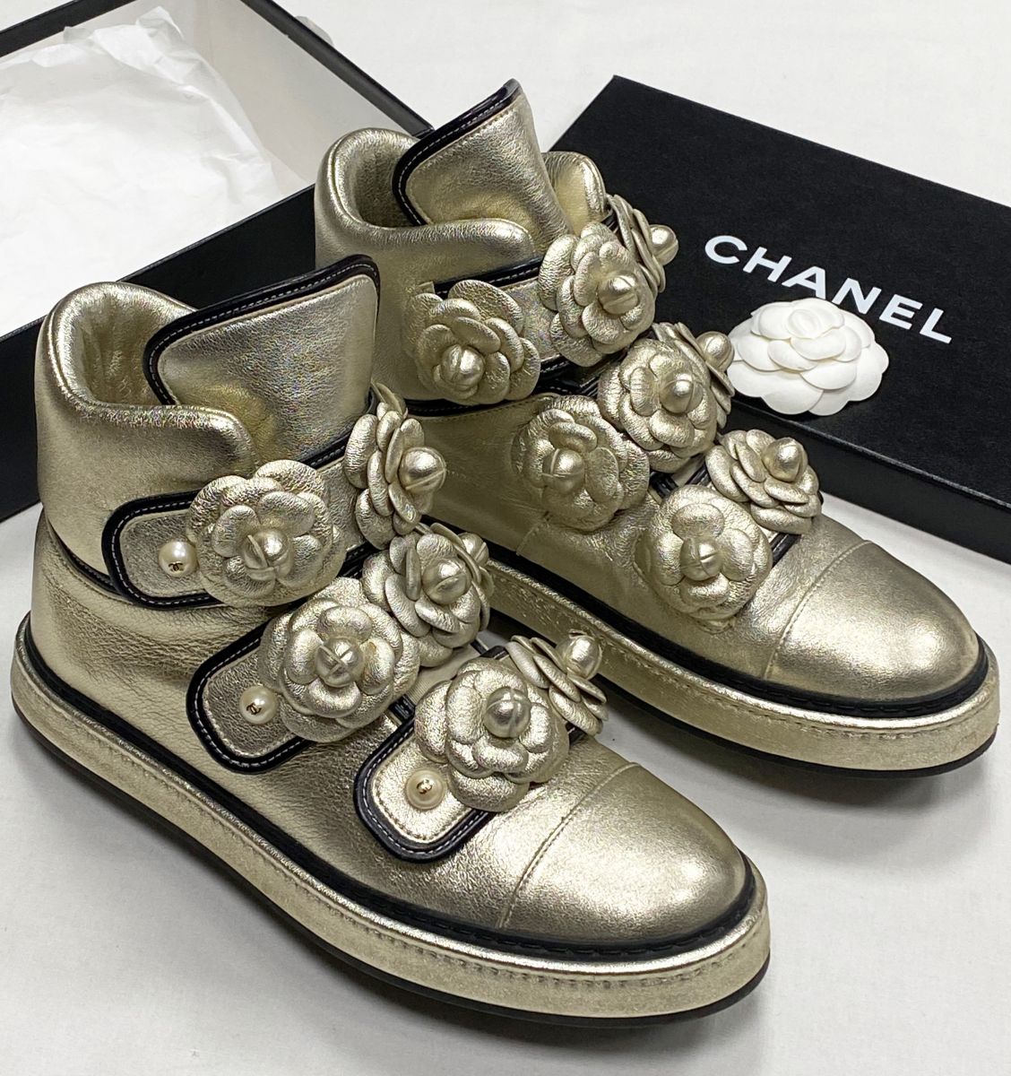 Ботинки Chanel размер 40 цена 15 655 руб