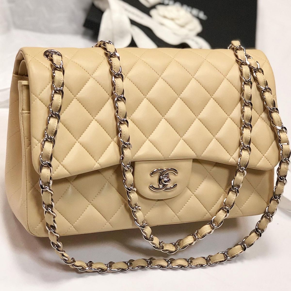 Сумка Chanel  размер 30/20 цена 184 620 руб