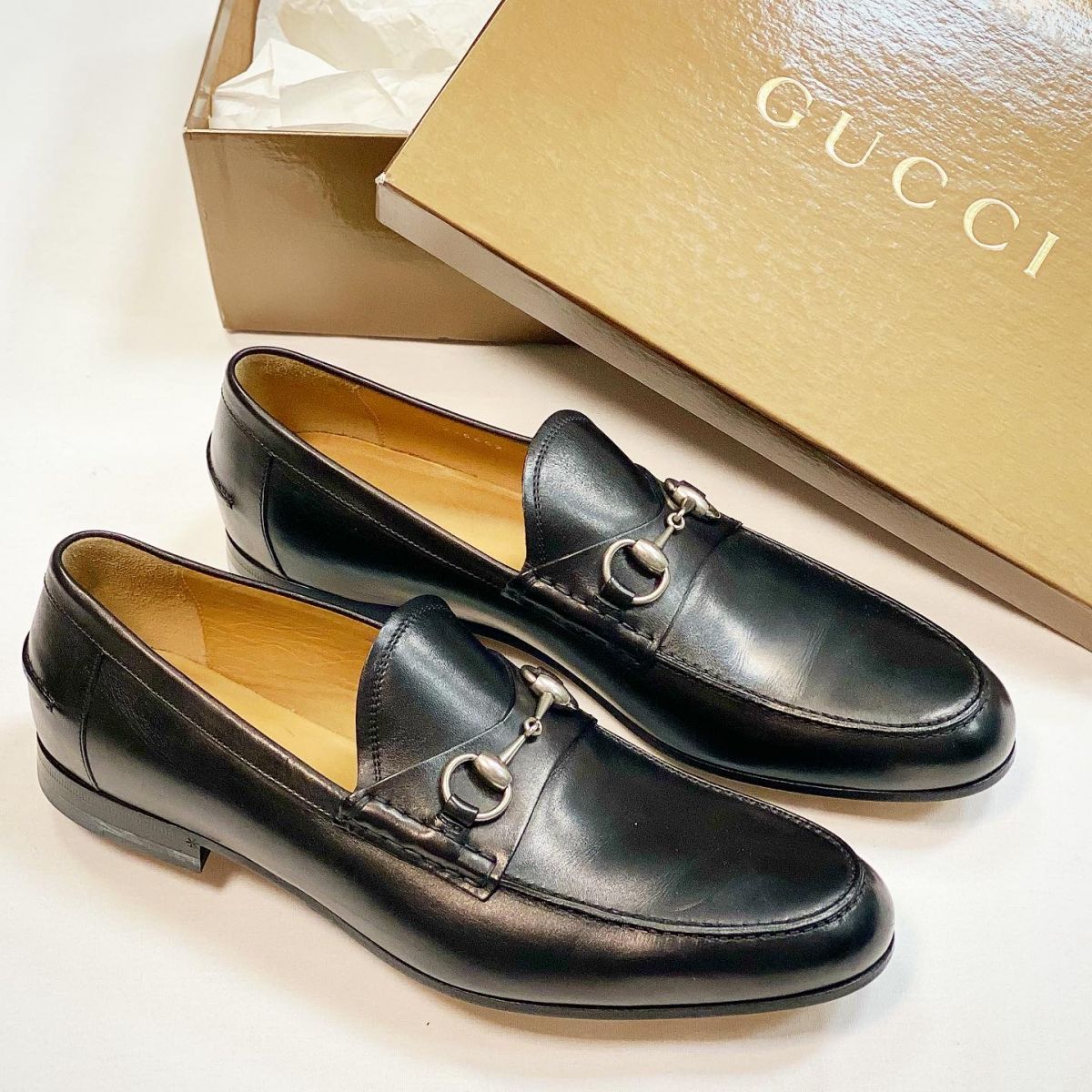 Лоферы Gucci размер 42.5 цена 23 078 руб / новые / 