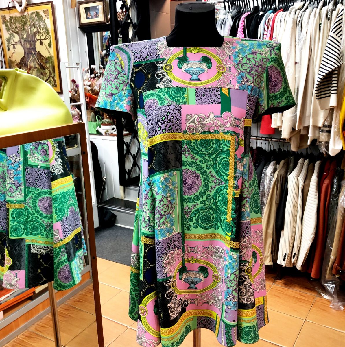 Платье VERSACE размер 42 цена 23 483 руб