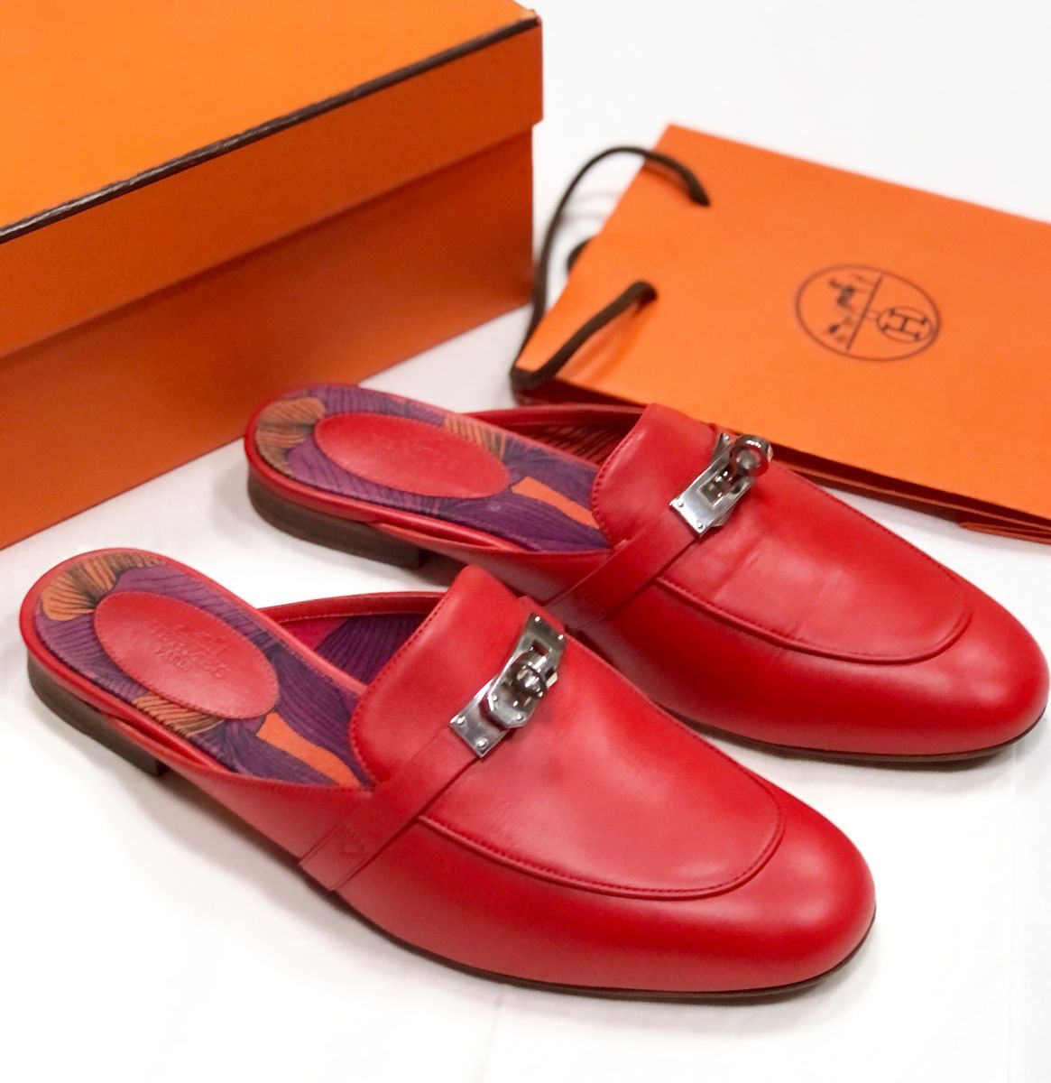 Мюли Hermes размер 38 цена 46 965 руб