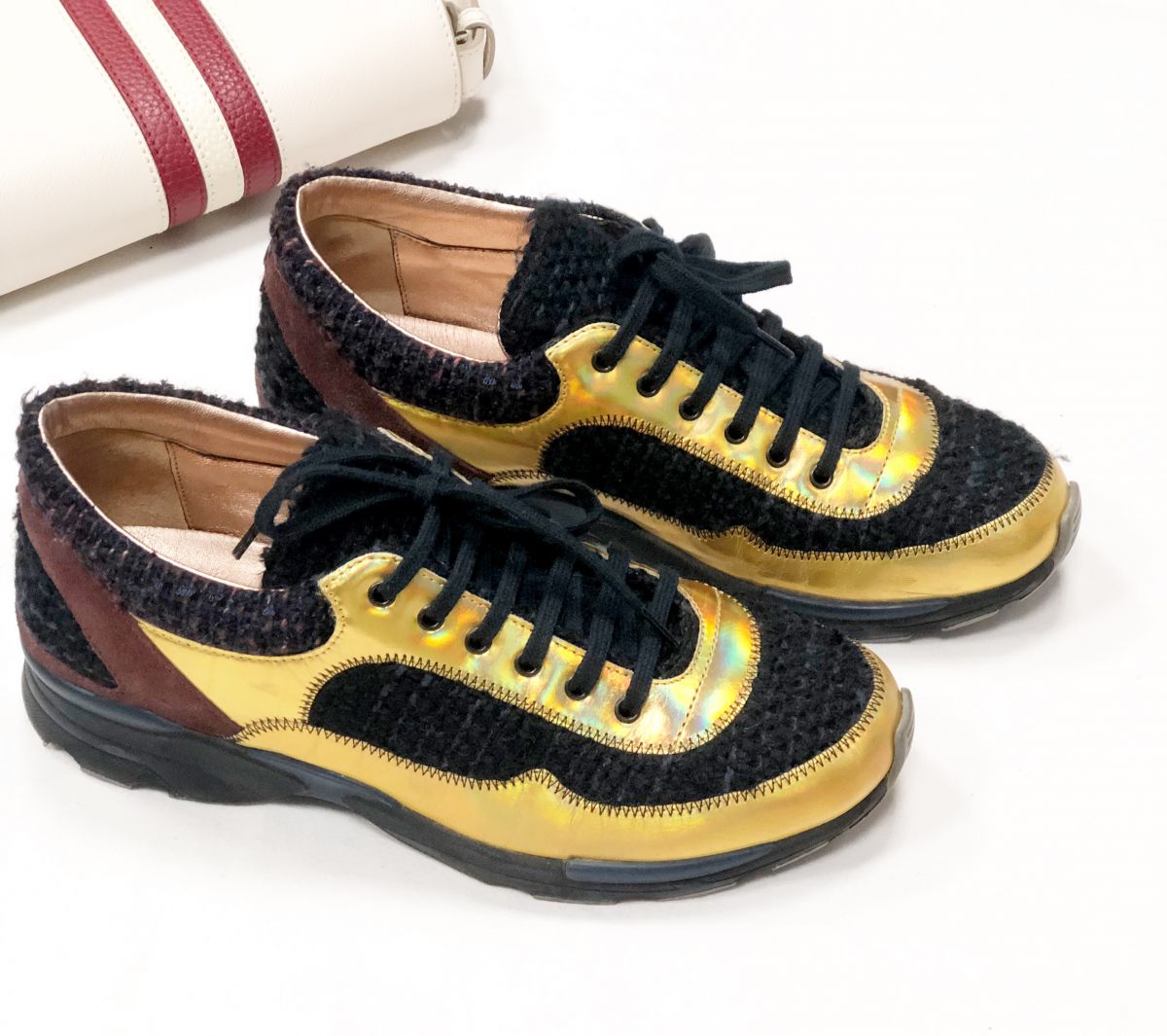 Кроссовки Chanel размер 38 цена 30 770 руб 