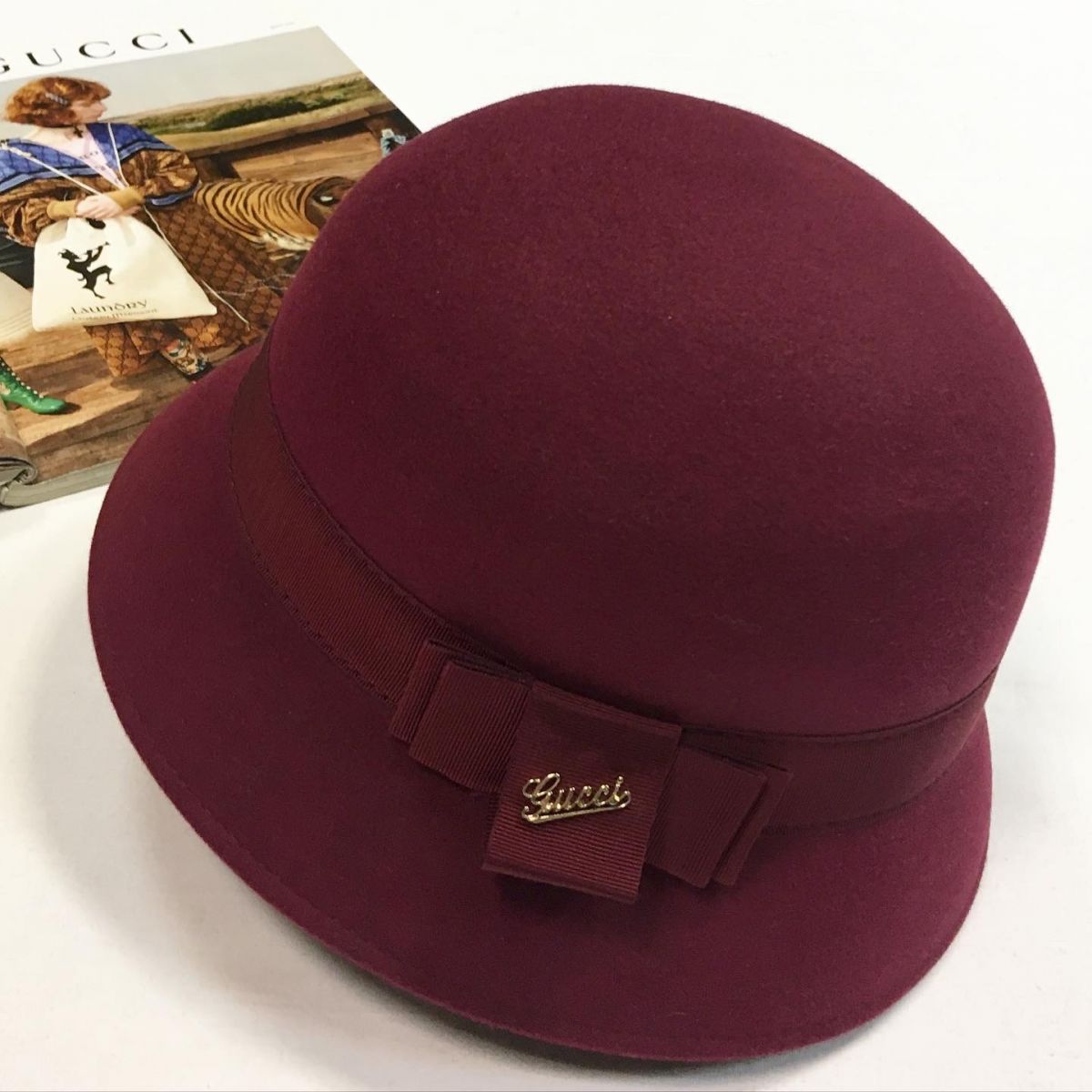 Шляпа Gucci  размер М цена 18 463 руб