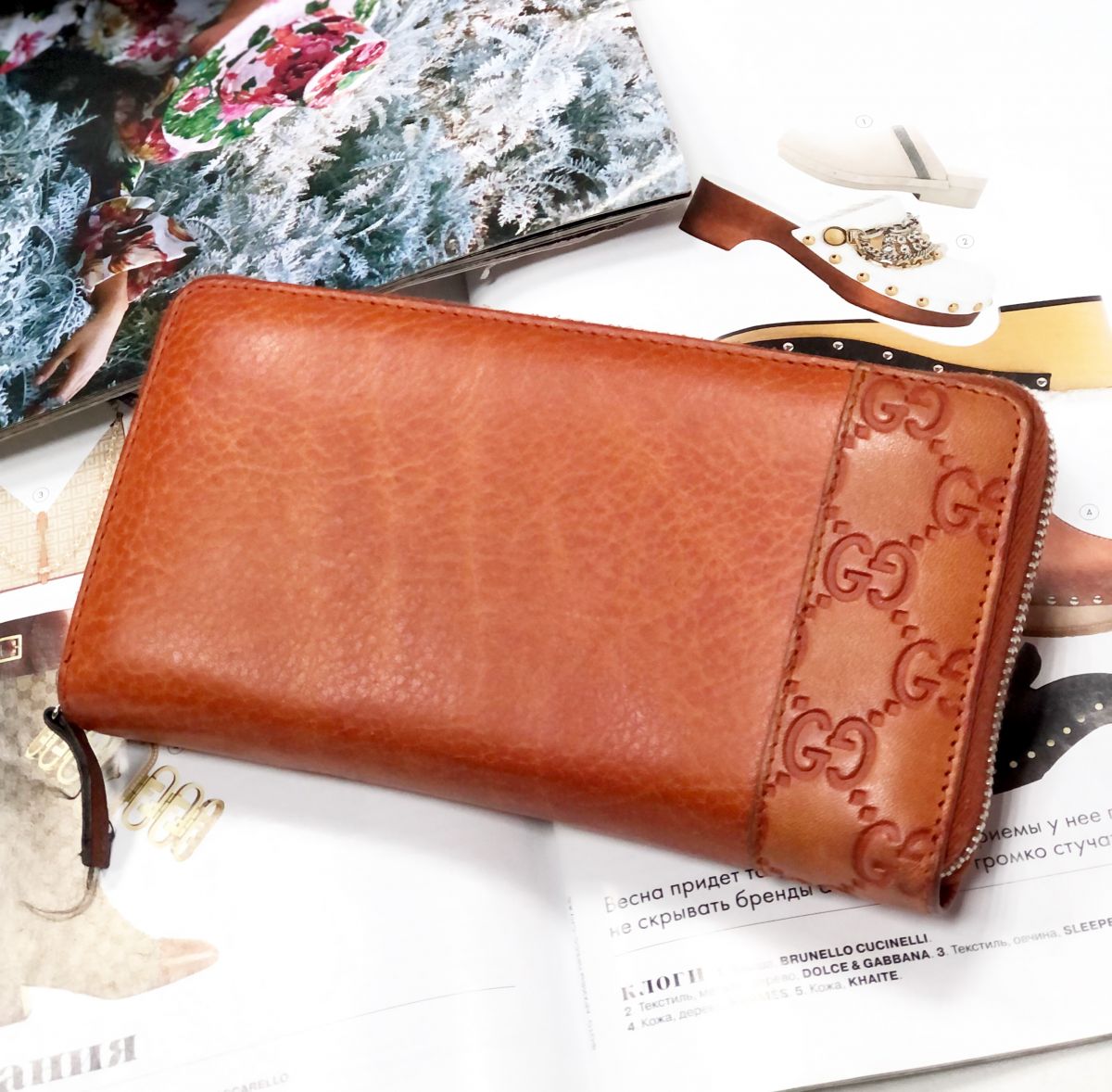 Кошелк Gucci цена 7 693 руб