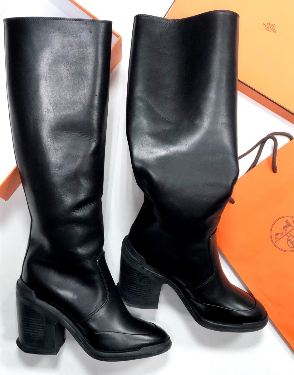 Сапоги Hermes размер 37.5 цена 46 965 руб