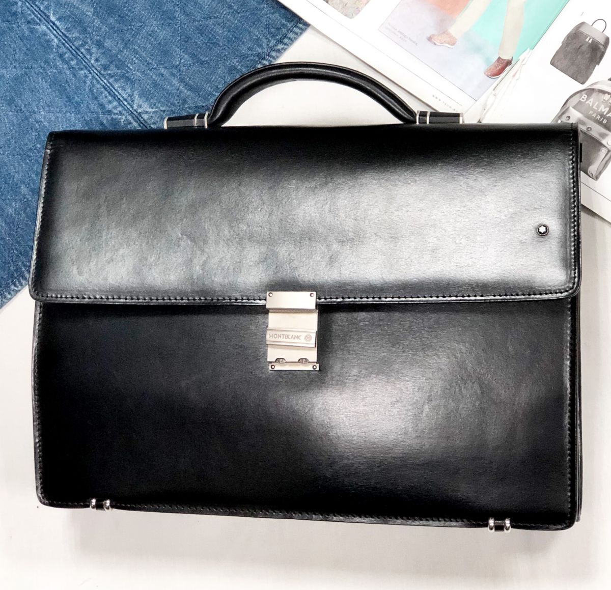 #mechtamen Портфель Mont-blanc размер 38/25 цена 23 483 руб