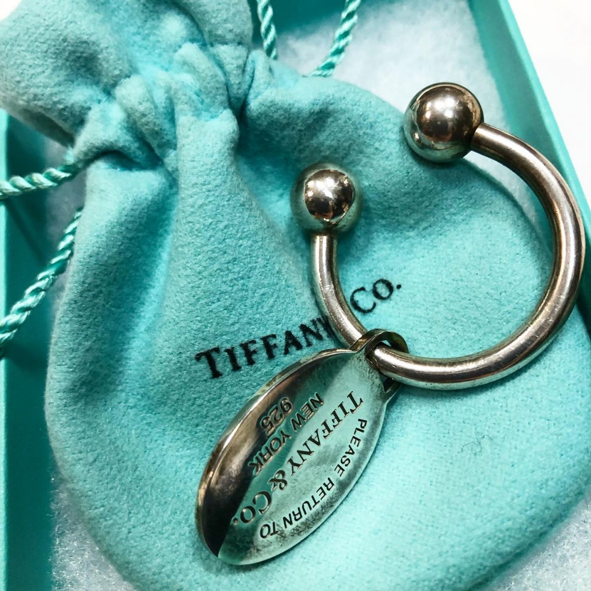 Брелок Tiffany &amp; Co цена 10 770 руб 