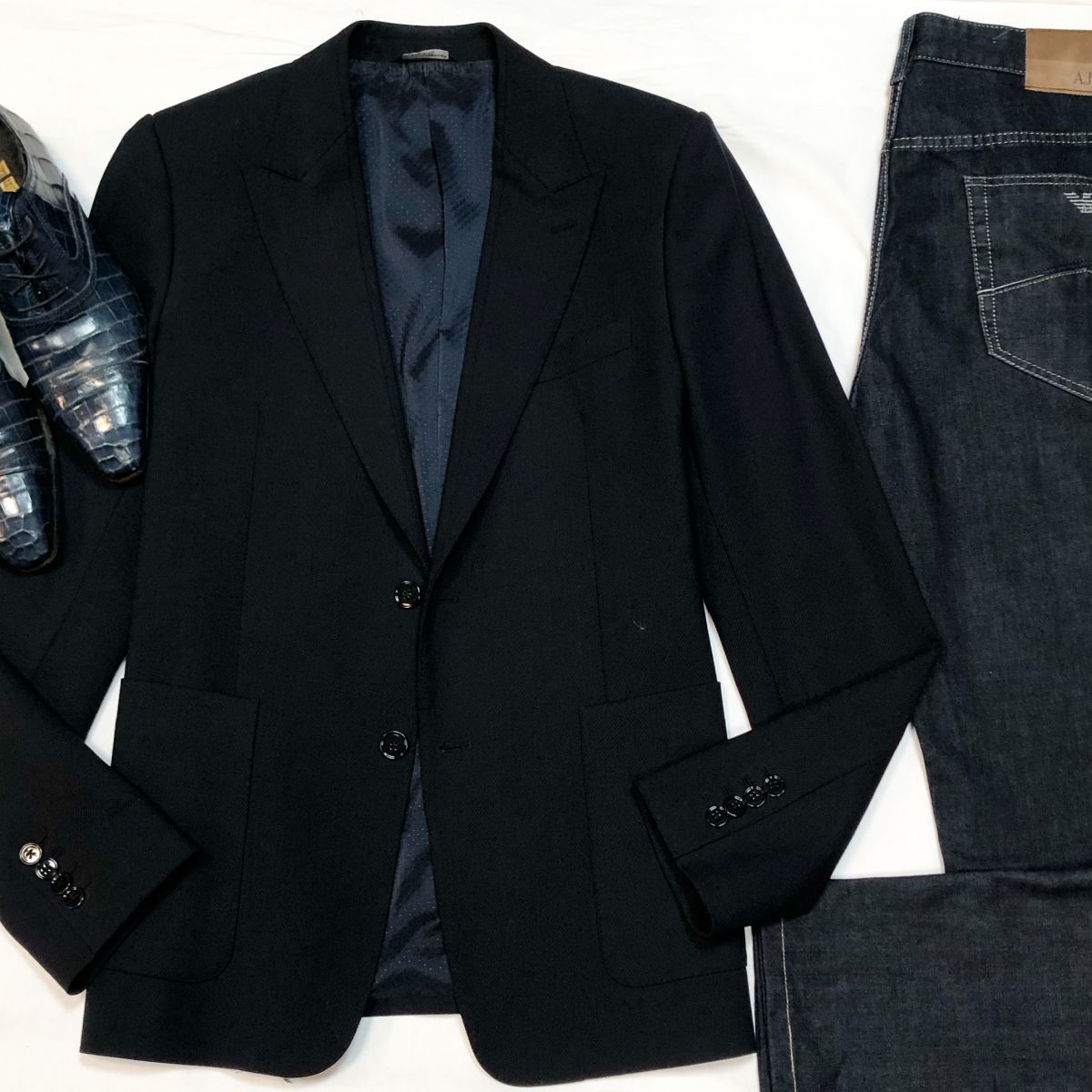 #MechtamenПиджак Dolce Gabbana размер 50 цена 23 078 руб Джинсы Armani размер 36 цена 3846 руб