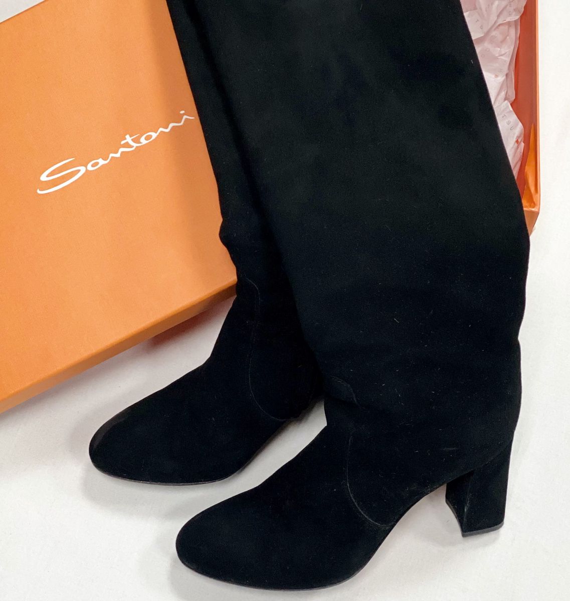 Сапоги Santoni размер 38.5 цена 15 385 руб