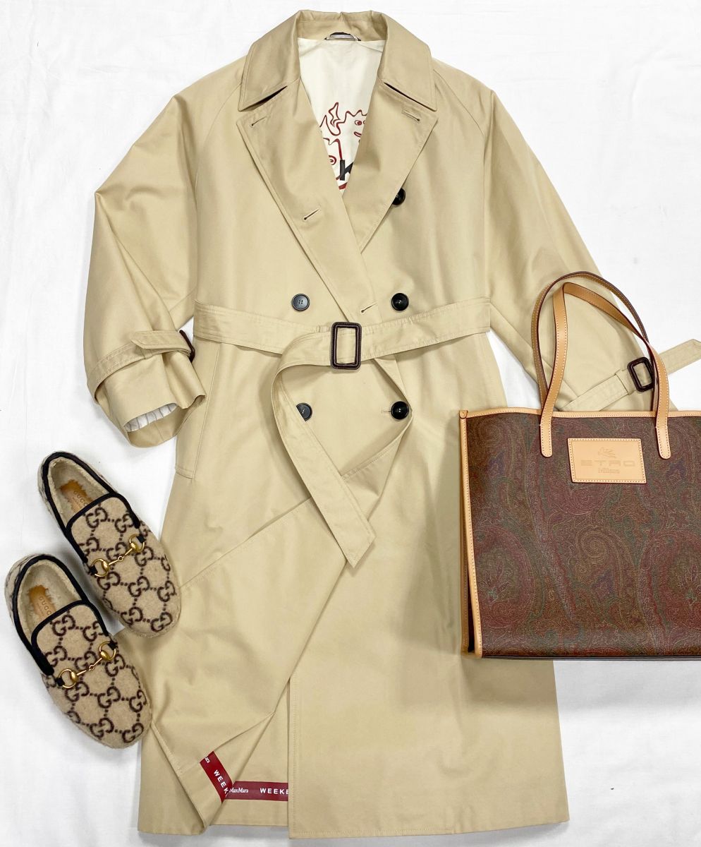 Тренч Weekend Max Mara размер 36 цена 34 441 руб Лоферы Gucci размер 38 цена 23 483 руб Сумка Etro
