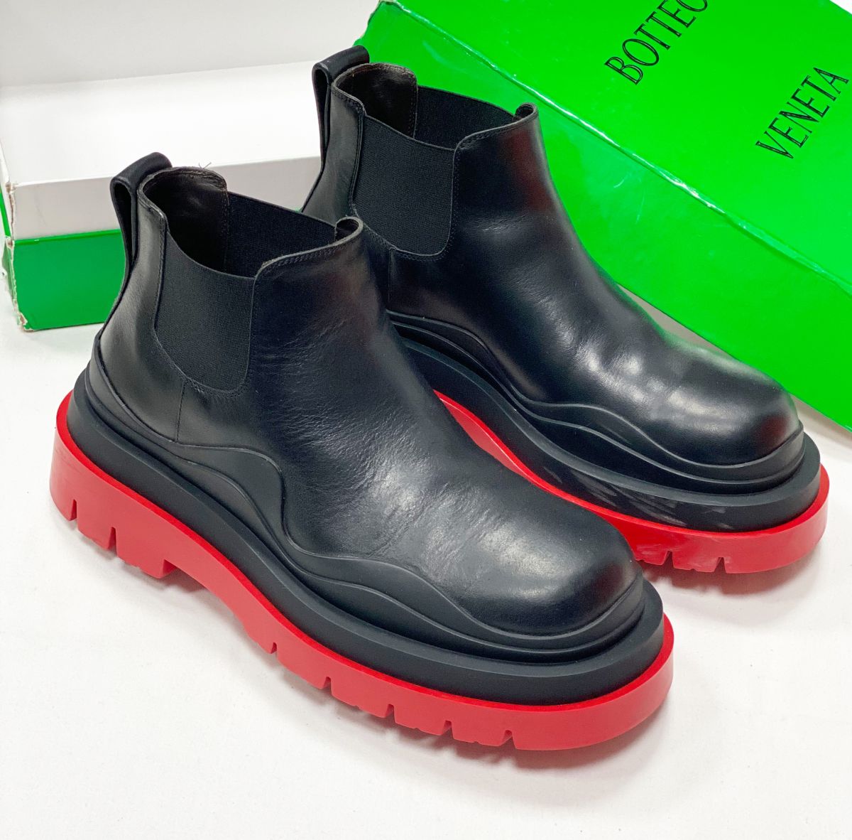 Ботинки Bottega Veneta размер 38.5 цена 30 770 руб 