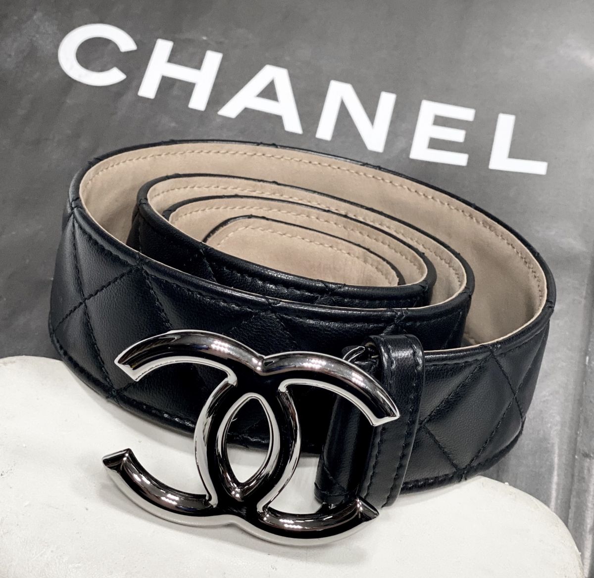 Ремень Chanel размер 85/34 цена цена 30 770 руб