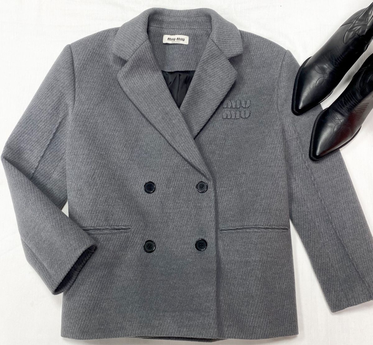 Жакет Miu Miu размер M цена 78 275 руб