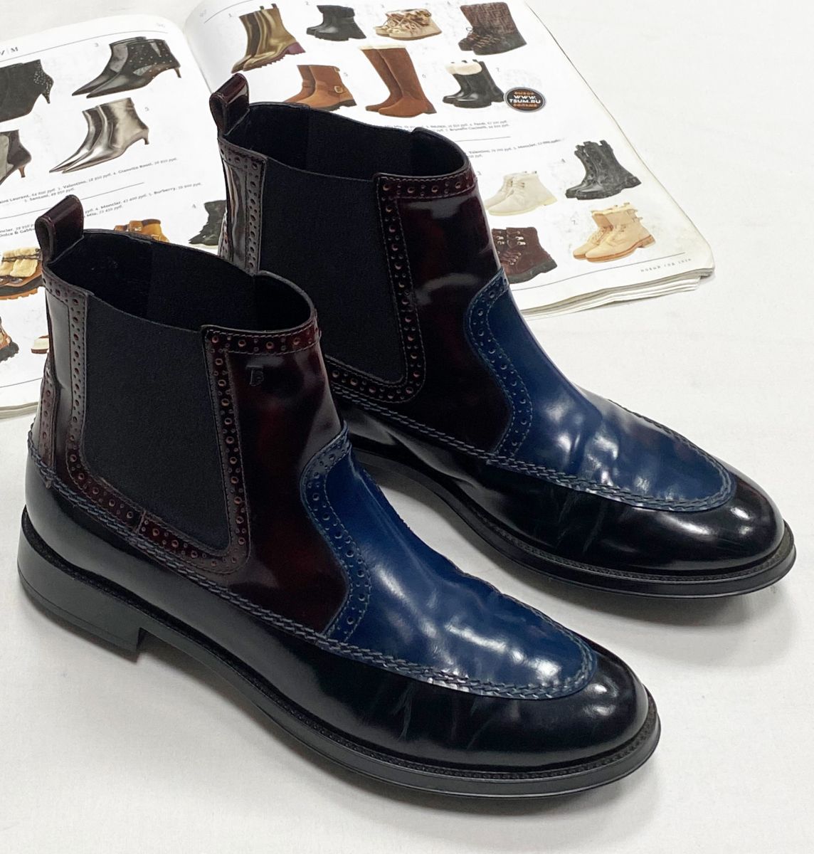 Ботинки Tod’s размер 38.5 цена 7 828 руб