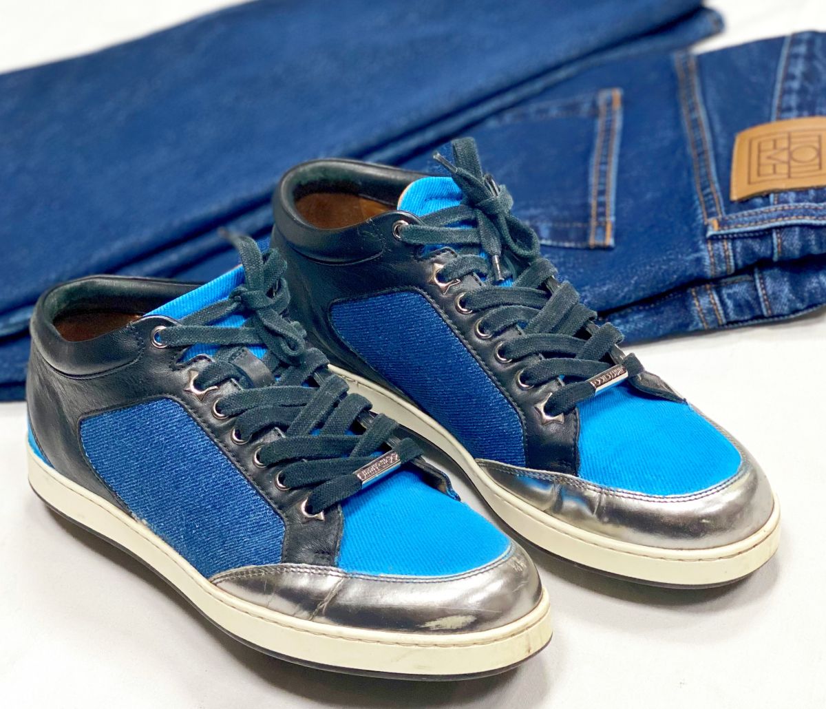 Кеды Jimmy Choo размер 38.5 цена 7 693 руб 