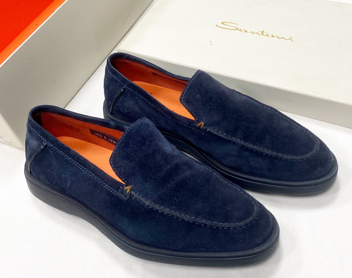 #mechtamen Лоферы Santoni размер 43 цена 12 524 руб