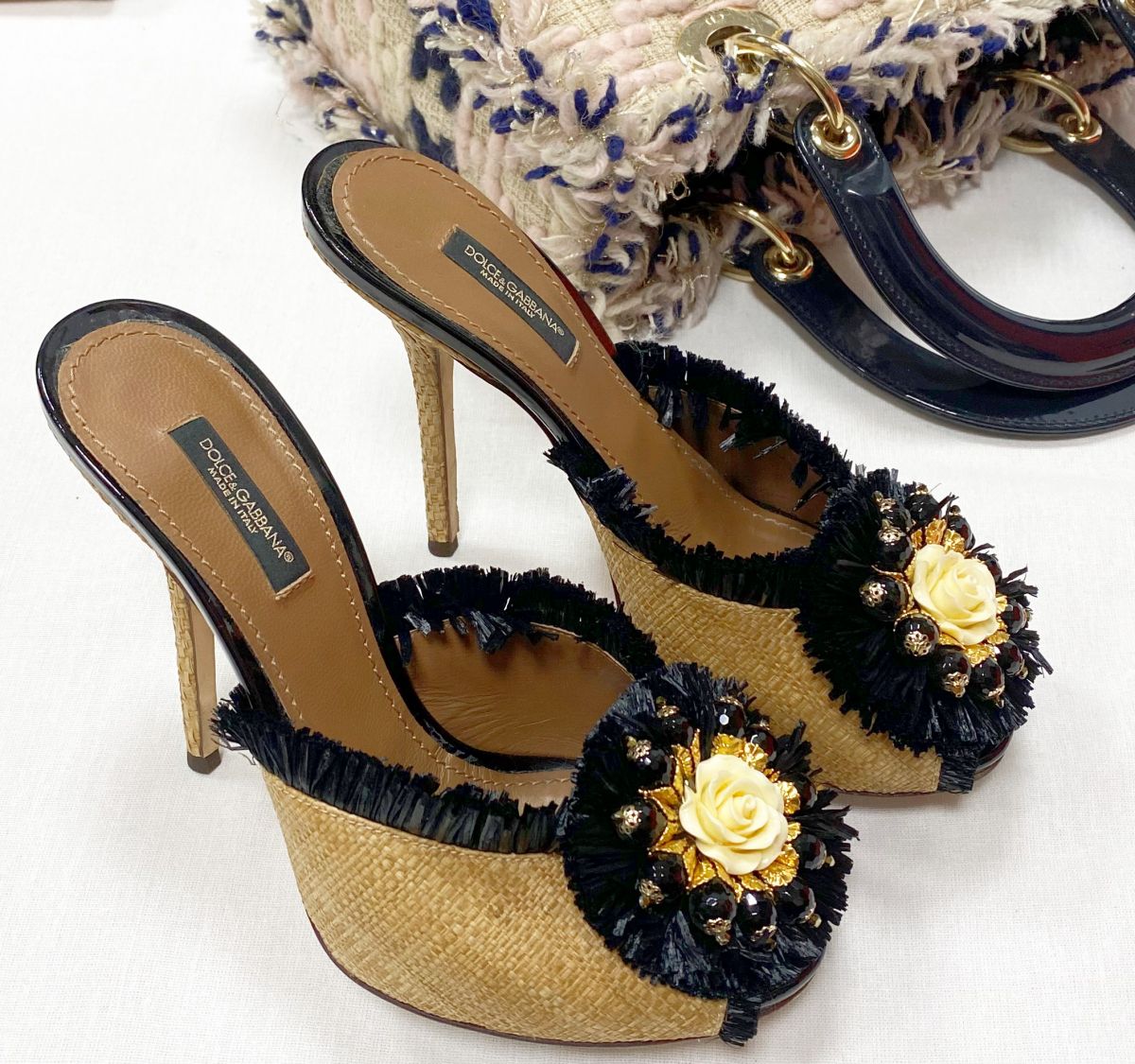 Сабо Dolce Gabbana размер 38 цена 7 828 руб