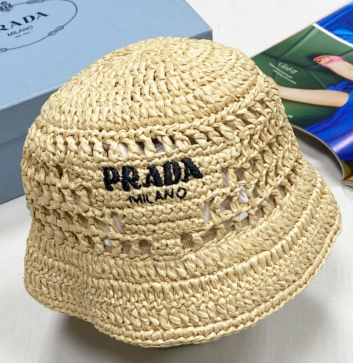 Панама Prada размер M цена 23 483 руб 