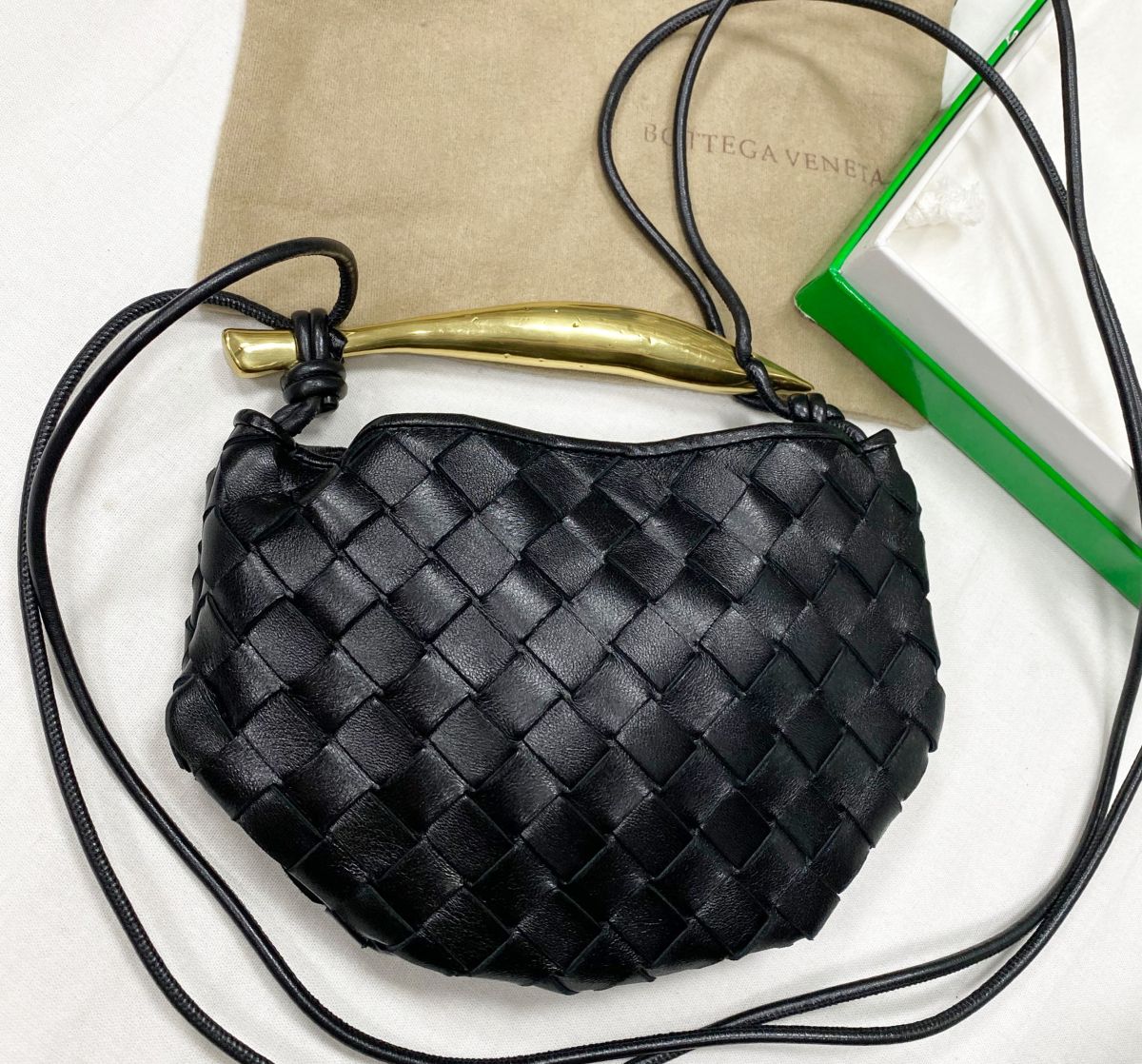Сумочка Bottega Veneta размер 20/12 цена 93 930 руб
