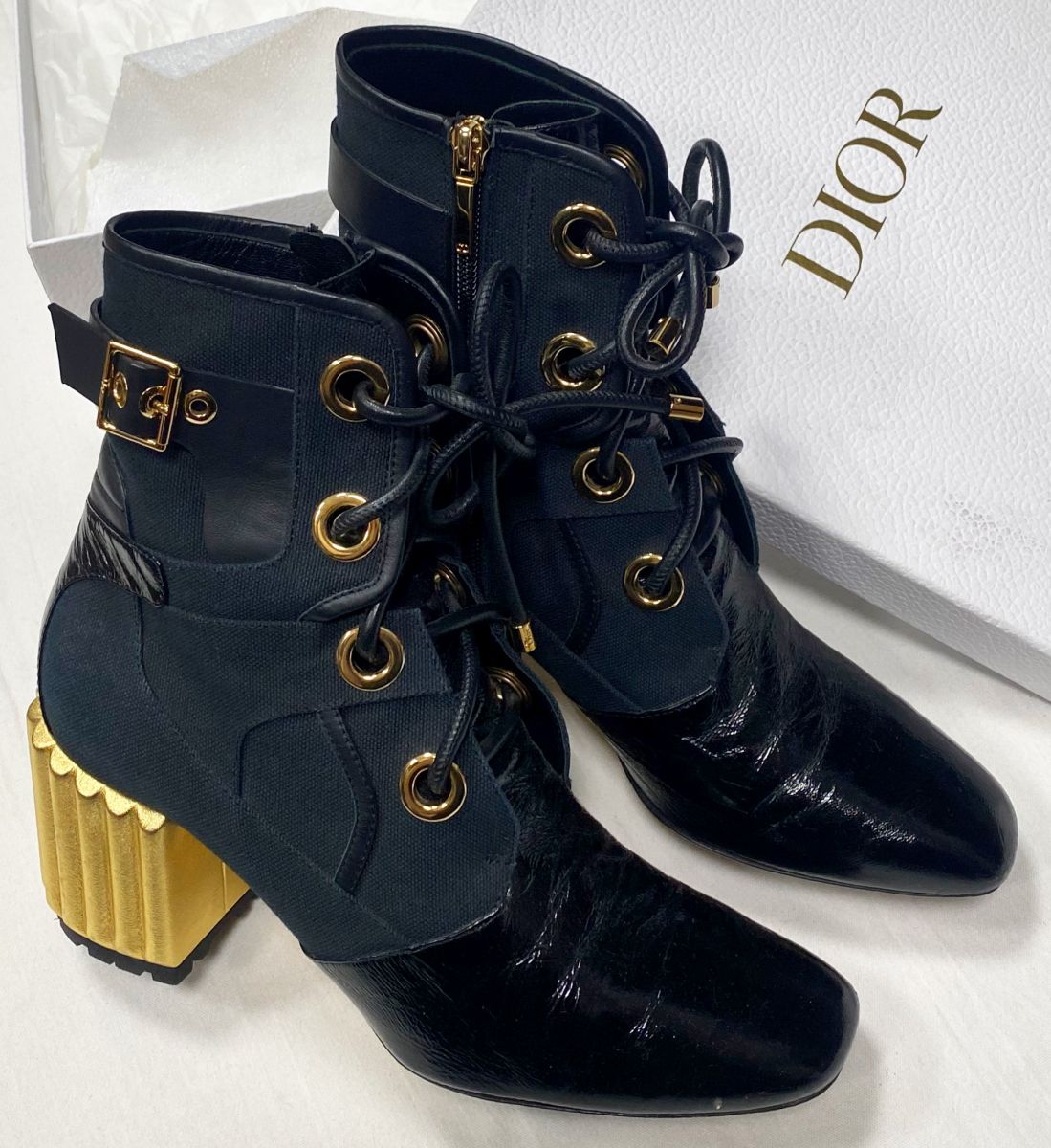 Ботильоны Christian Dior размер 40 цена 23 483 руб