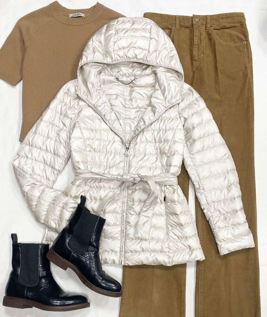 Куртка Weekend/ Max Mara размер 42 цена 12 524 руб
Брюки / вельвет/ Saint Laurent размер 27 цена 31 310 руб
Кофта S Max Mara размер 40 цена 7 828 руб
Ботинки Brunello Cucinelli размер 39.5 цена 15 655 руб