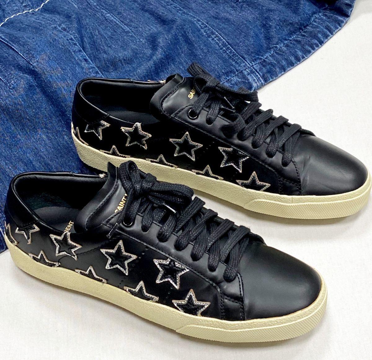 Кеды Saint Laurent размер 39 цена 15 655 руб 