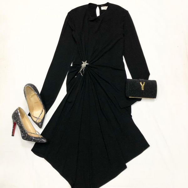 Платье Saint Laurent 