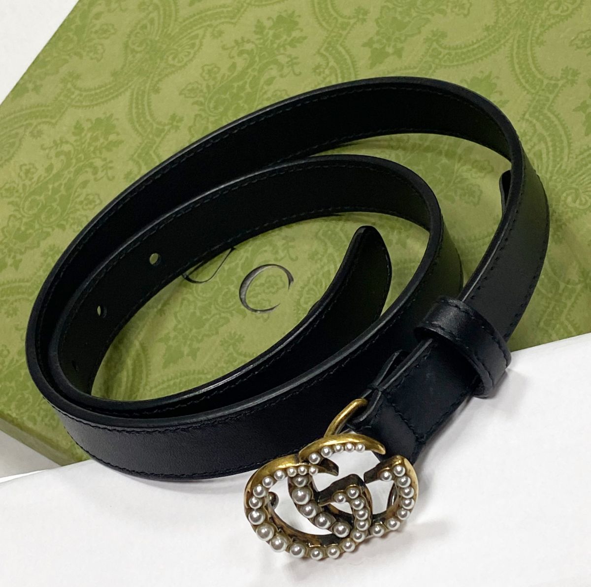 Ремень Gucci размер 70/28 цена 18 786 руб
