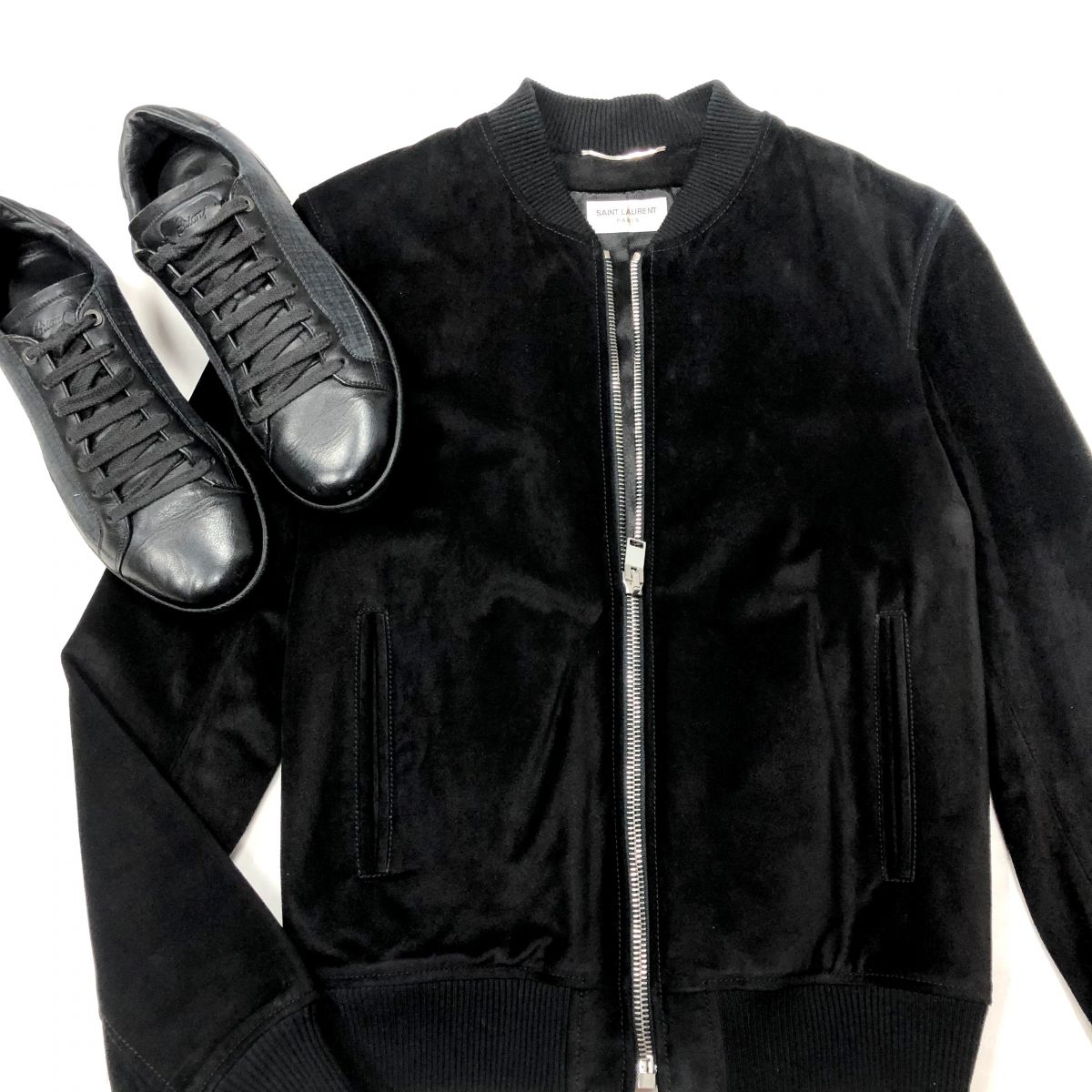 #Mechtamen
Куртка / бомбер замшевая SAINT LAURENT размер М цена 78 275 руб