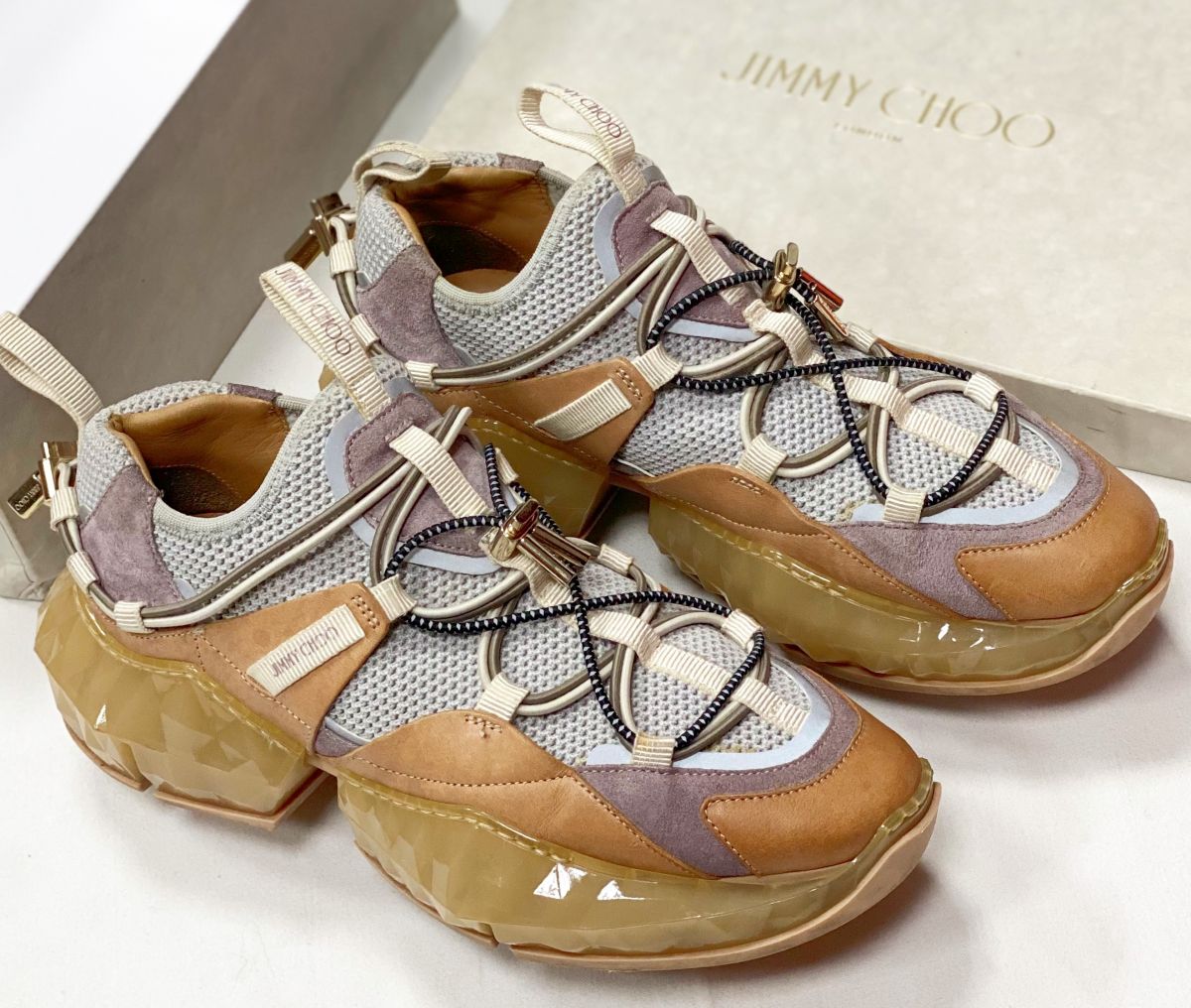 Кроссовки Jimmy Choo размер 38.5 цена 18 463 руб