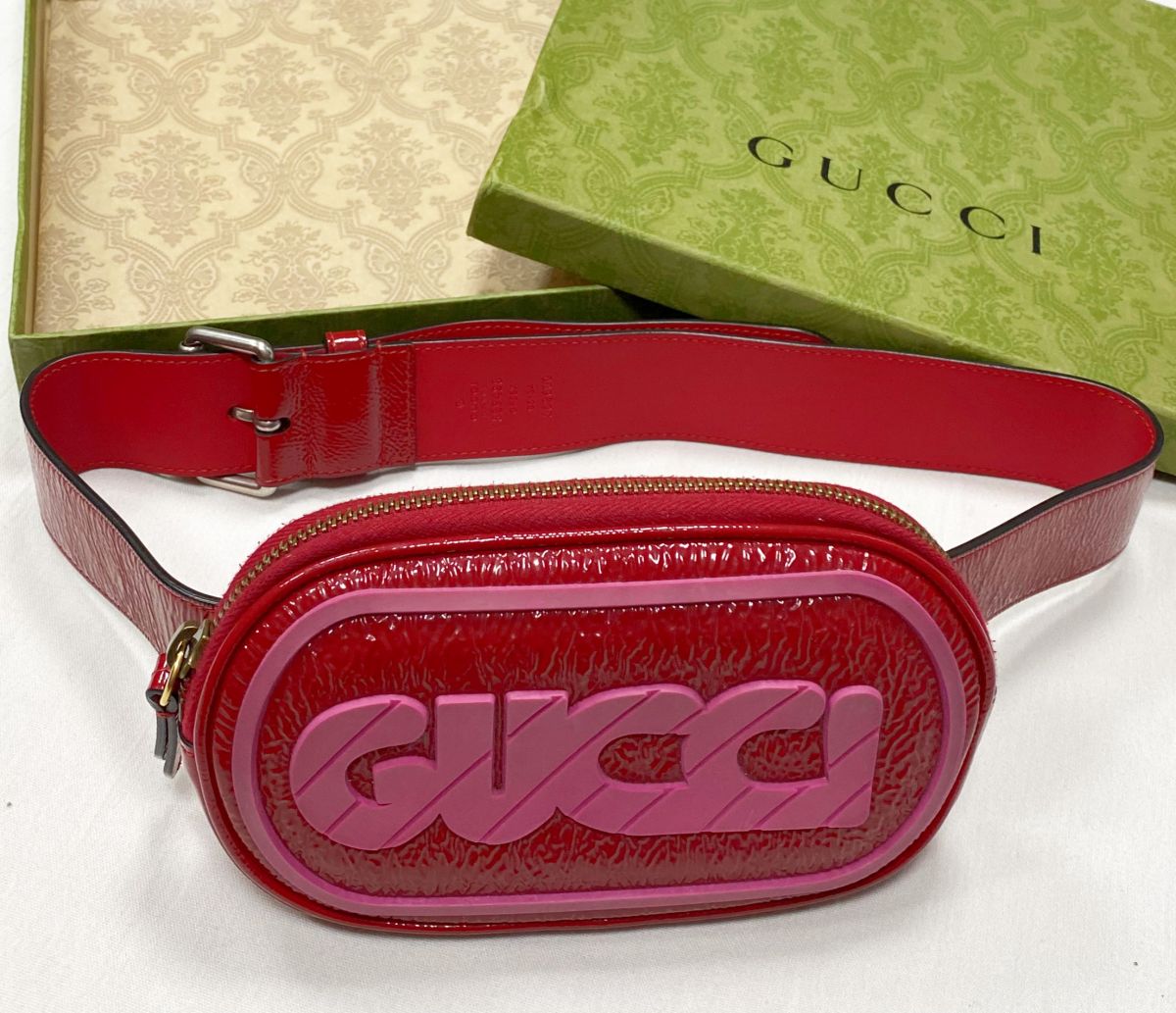 Сумочка на пояс Gucci размер 17/12 цена 23 483 руб