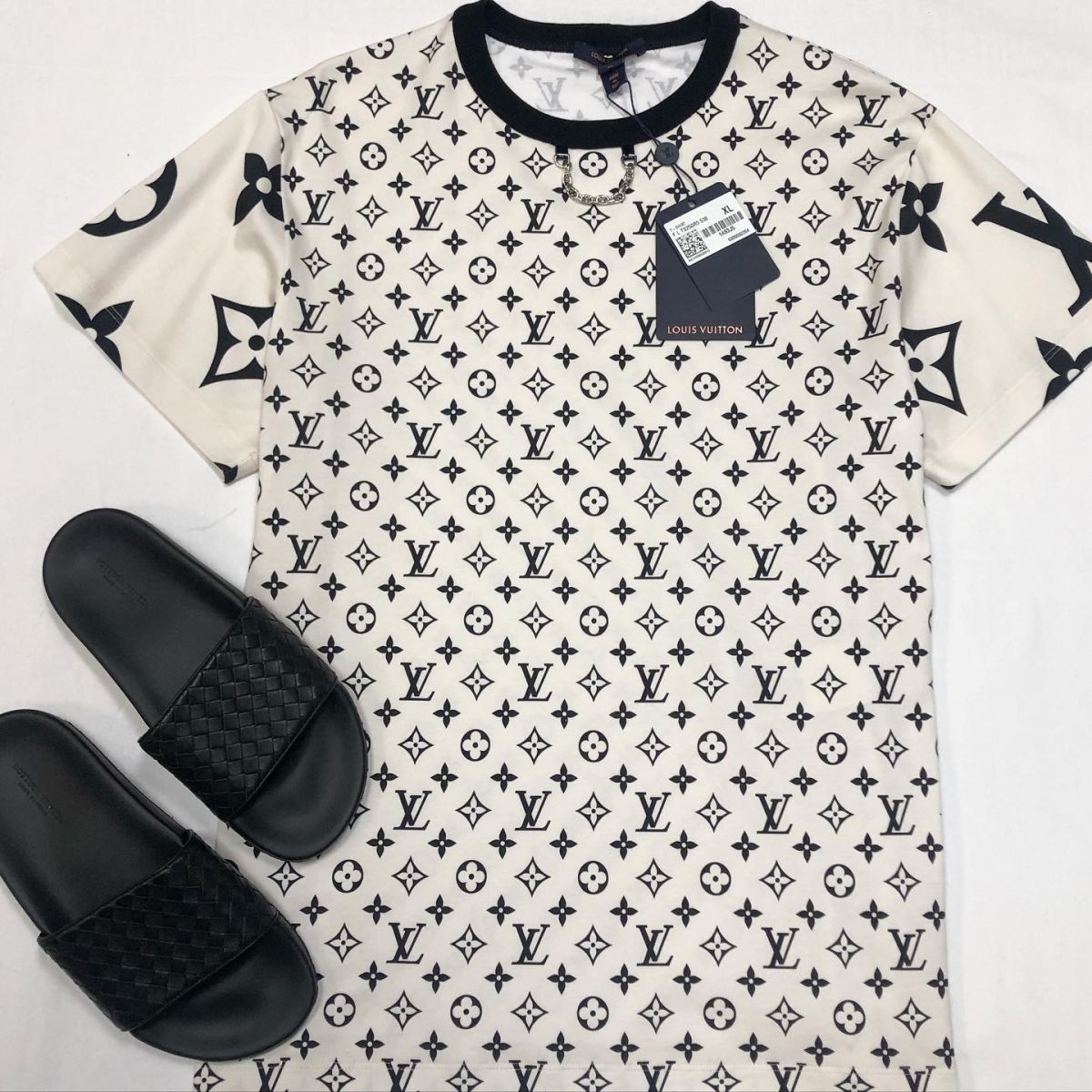 Футболка Louis Vuitton размер XL цена 69233 руб /новая с ценником/