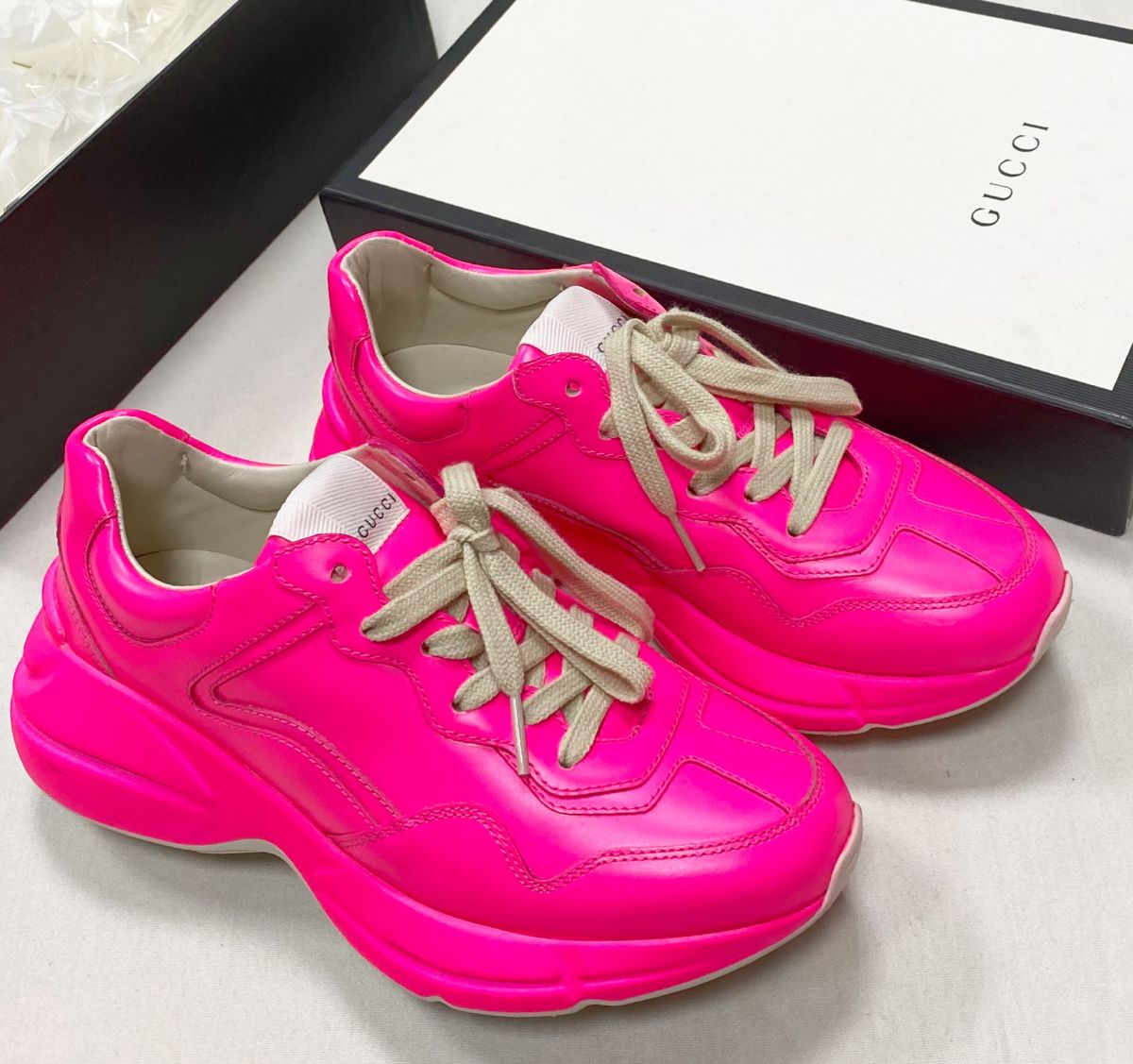 Кроссовки Gucci размер 36 цена 15 655 руб