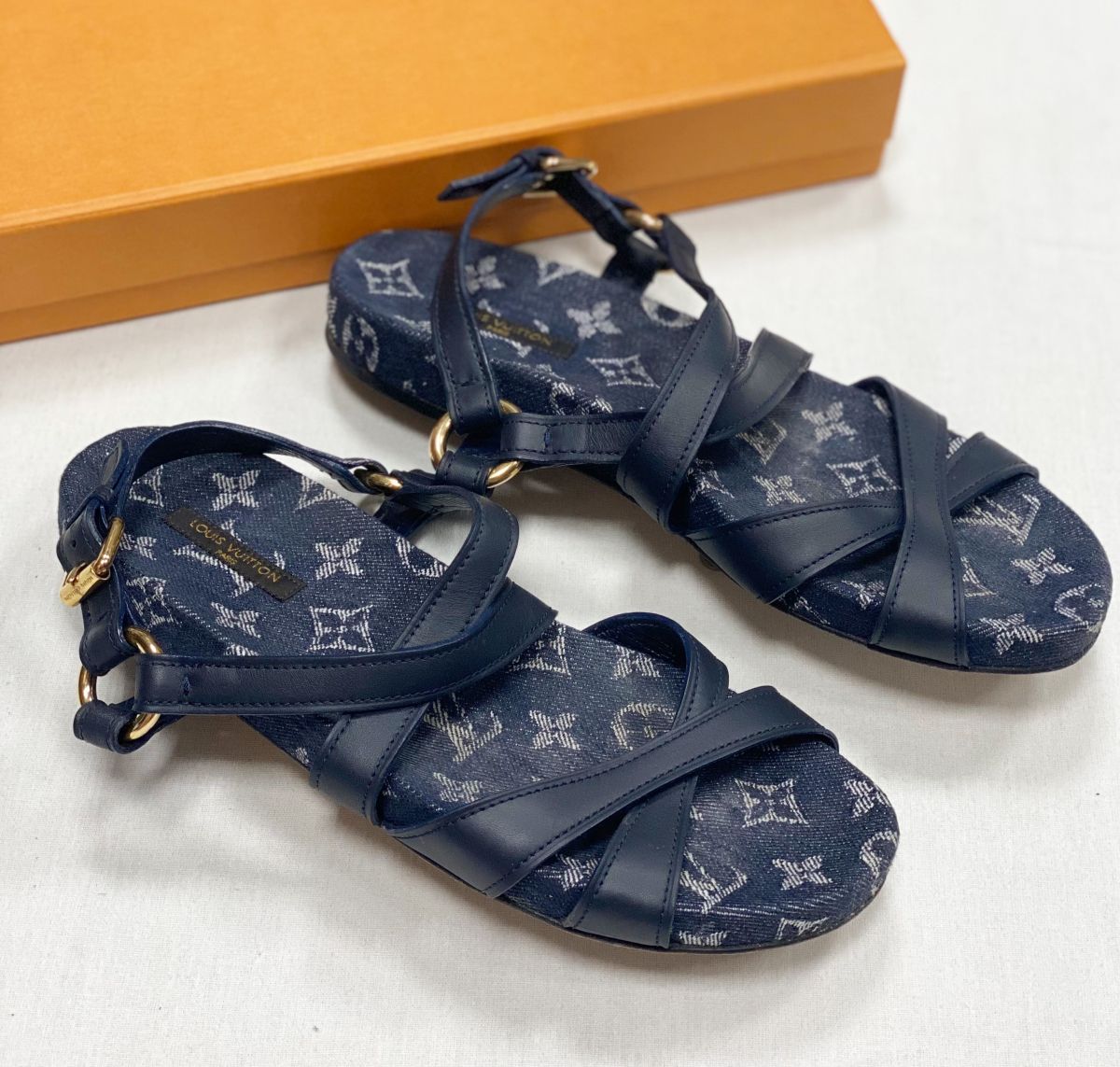 Босоножки Louis Vuitton размер 37.5 цена 31 310 руб