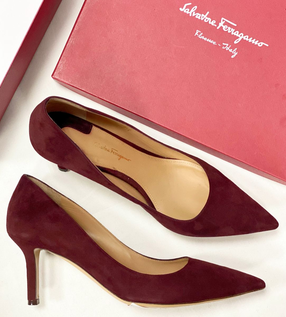 Туфли Salvatore Ferragamo размер 40.5 цена 23 483 руб 