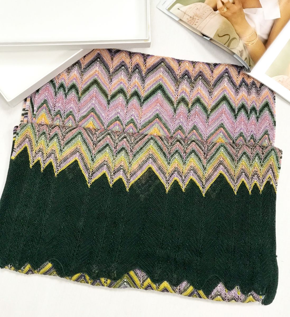 Шарф Missoni размер 35/200 цена 4 697 руб
